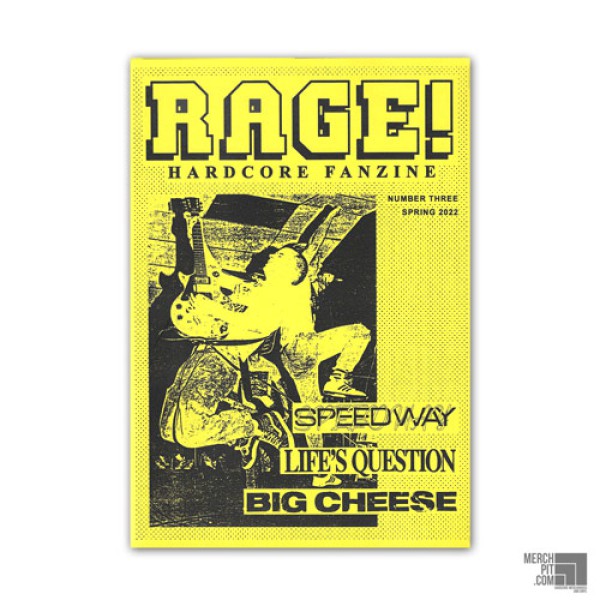RAGE! - Hardcore Fanzine Issue 3