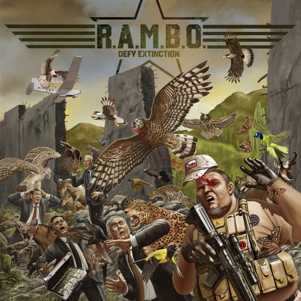 RAMBO ´Defy Extinction´ Cover Artwork