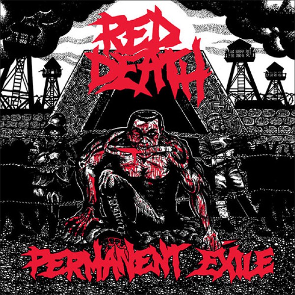 RED DEATH ´Permanent Exile ´ Album Cover