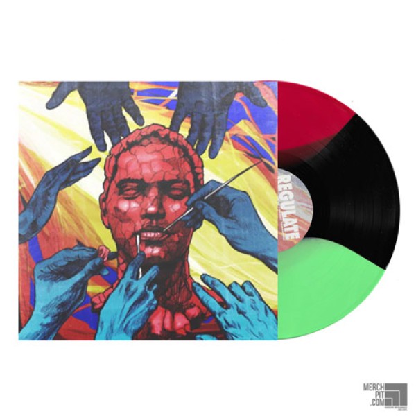 REGULATE ´In The Promise Of Another Tomorrow´ Black, Green & Red Stripe Vinyl