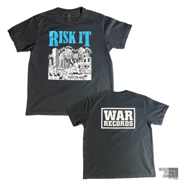 RISK IT! ´Cover Art´ (Washed Black) T-Shirt
