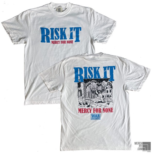 RISK IT! ´Mercy For None´ (White) Comfort Colors T-Shirt
