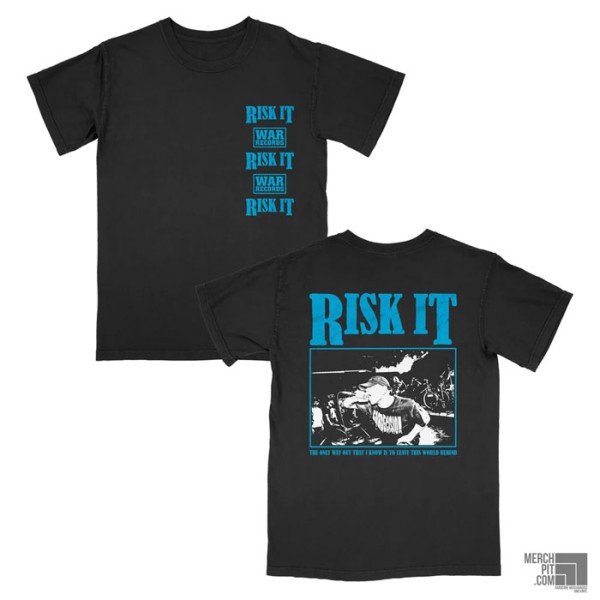RISK IT! ´Shock / Denial´ (Black) T-Shirt