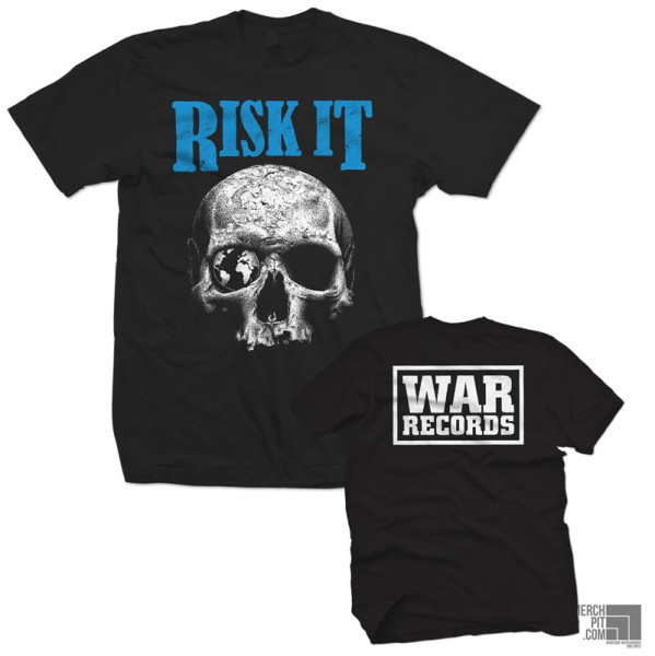 RISK IT! ´Skull´ (Black) T-Shirt
