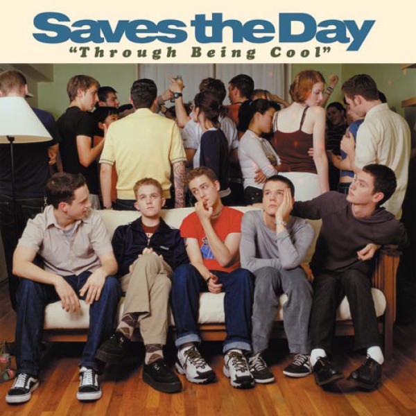 SAVES THE DAY ´Through Being Cool´ Cover Artwork