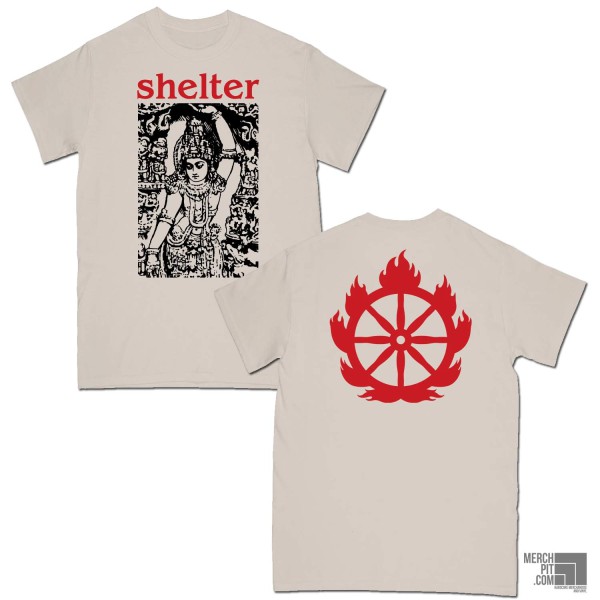 Shelter ´Logo´ Sand Colored T-Shirt