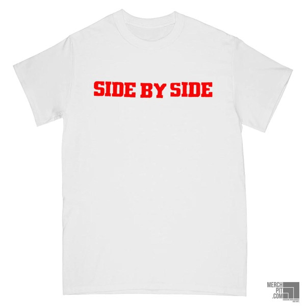 SIDE BY SIDE ´By Side´ - White T-Shirt - Front