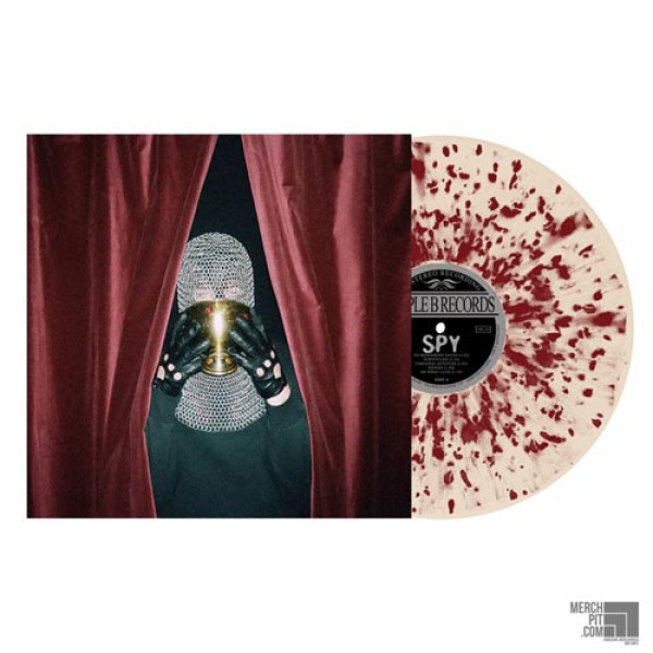 SPY ´Satisfaction´ Bone With Maroon Splatter Vinyl