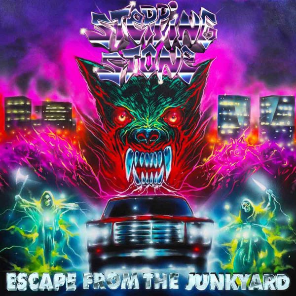 STEPPING STONE ´Escape From The Junkyard´ Album Cover