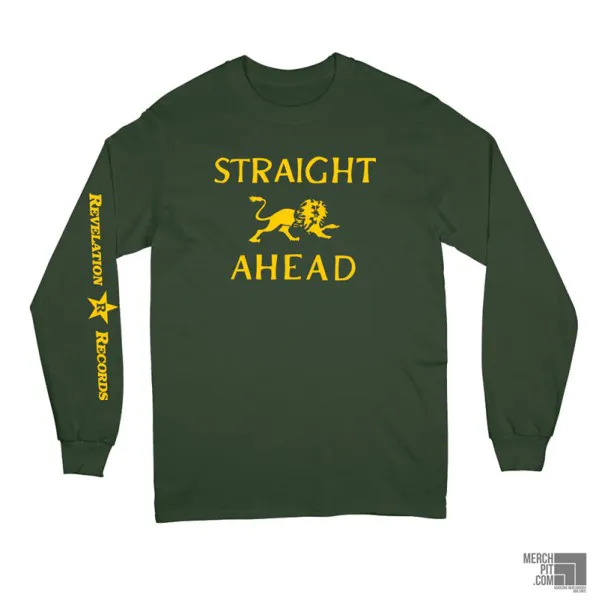 STRAIGHT AHEAD ´Breakaway´ Forest Green Longsleeve (Front)