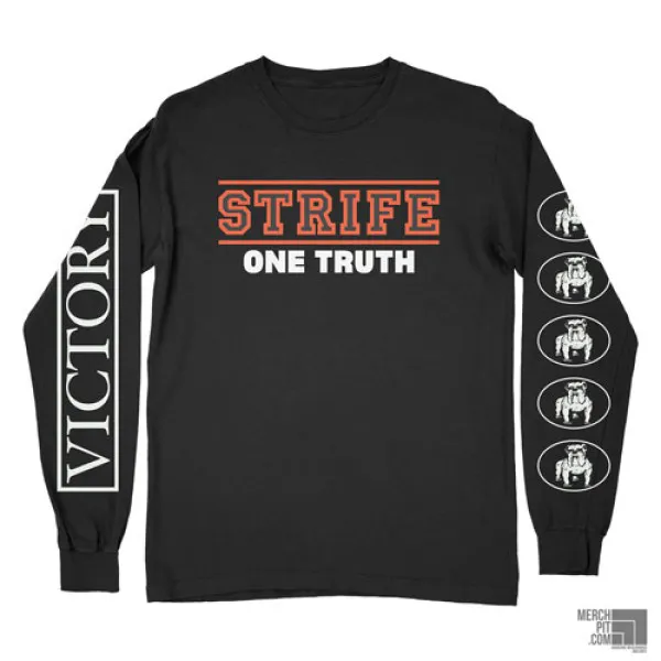 STRIFE ´Arms of the Few´ - Black Longsleeve - Front