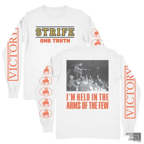 STRIFE ´Arms of the Few´ - White Longsleeve