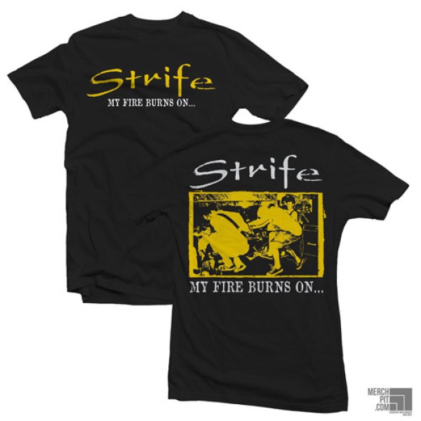 STRIFE ´My Fire Burns´ - Black T-Shirt