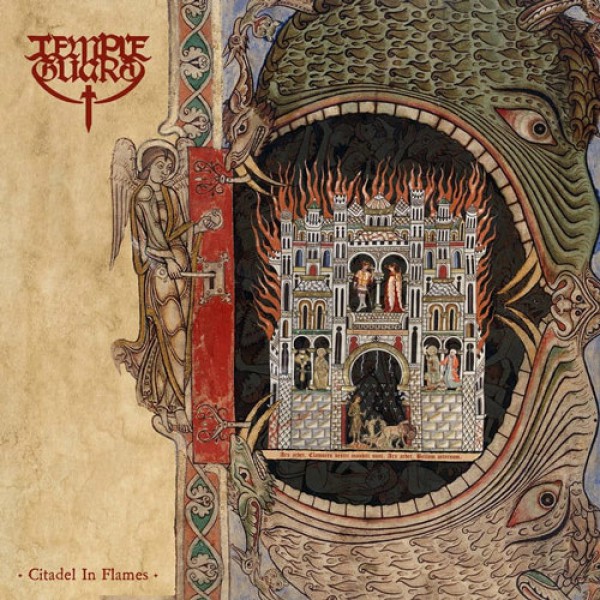 TEMPLE GUARD – Citadel in Flames Albumcover (Front)