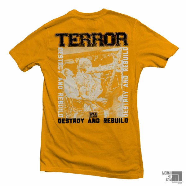 TERROR ´Sink To The Hell´ - Gold Champion T-Shirt