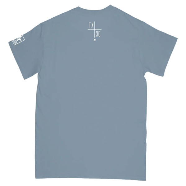 TEXAS IS THE REASON ´Jack With One Eye´ (Stone Blue) T-Shirt - Front
