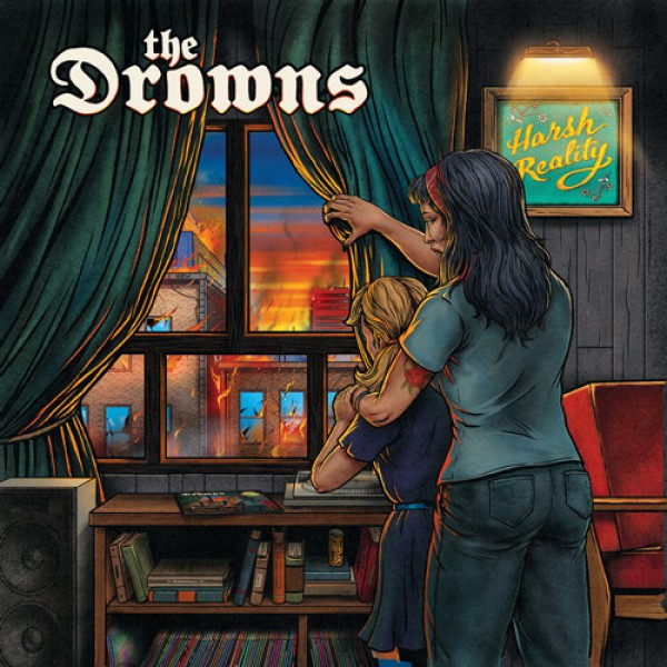 THE DROWNS – Harsh Reality Albumcover (Front)
