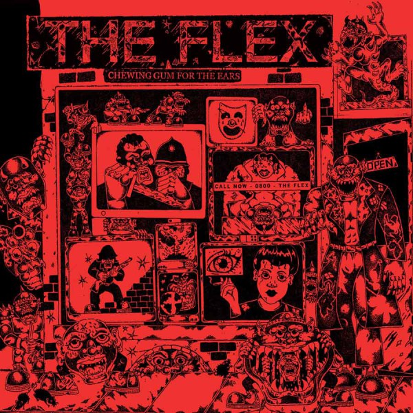 THE FLEX ´Chewing Gum For The Ears´ Album Cover Artwork