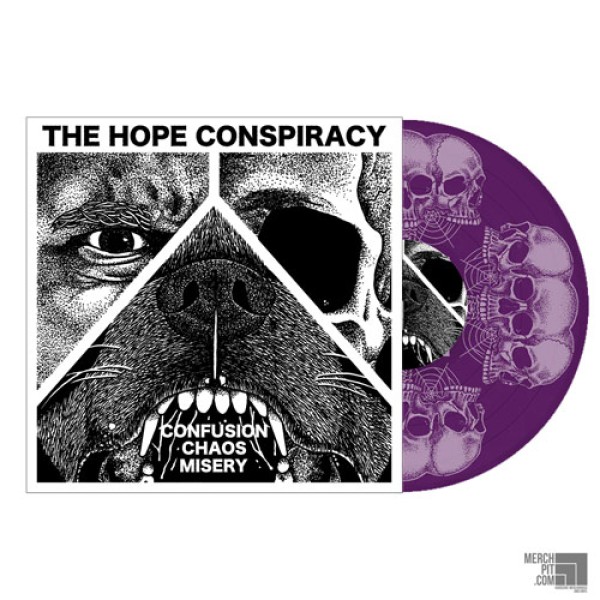 THE HOPE CONSPIRACY ´Confusion/Chaos/Misery´ Cover Artwork