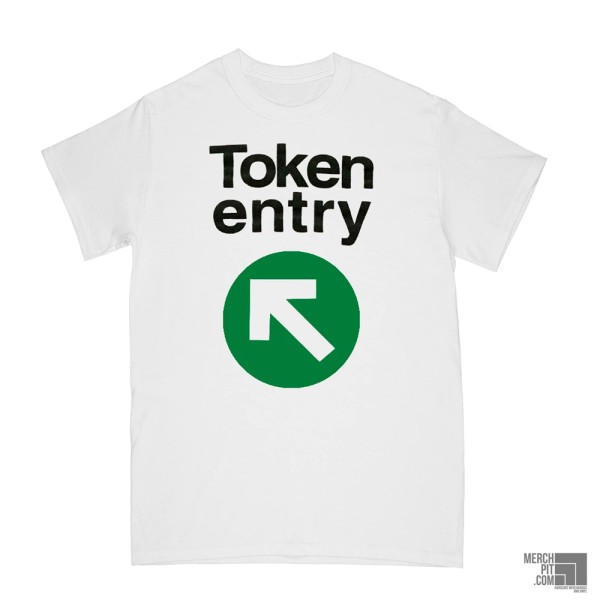 TOKEN ENTRY ´Logo´ - White T-Shirt