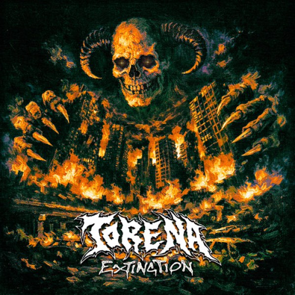 TORENA – Extinction Albumcover (Front)