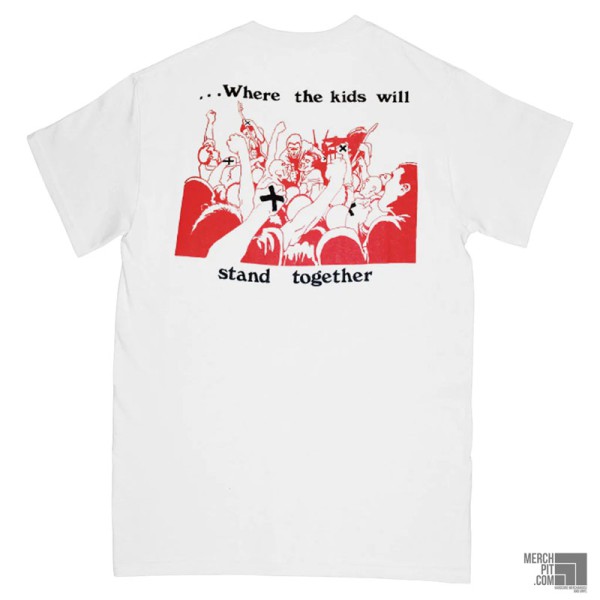 UP FRONT ´Stand Together´ - White T-Shirt - Front - Back
