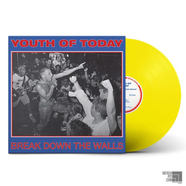 YOUTH OF TODAY ´Break Down The Walls´ Yellow Vinyl