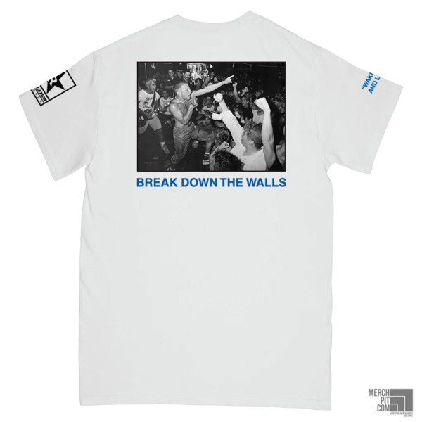 YOUTH OF TODAY ´Break Down The Walls´ - White T-Shirt - Back